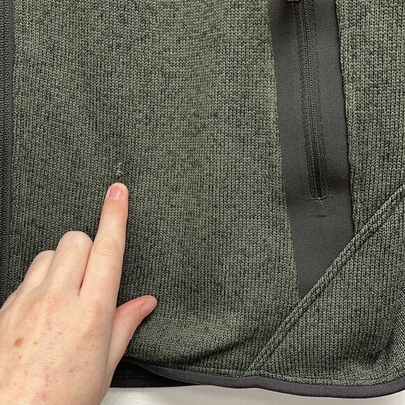 Arc’teryx Womens Covert Cardigan Heathered Fleece Technical Sweater Jacket Large - Picture 9 of 15